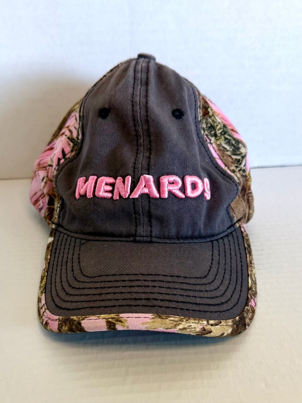 Menards Women’s Ladies Camouflage Camo Baseball Hat Adjustable Strap